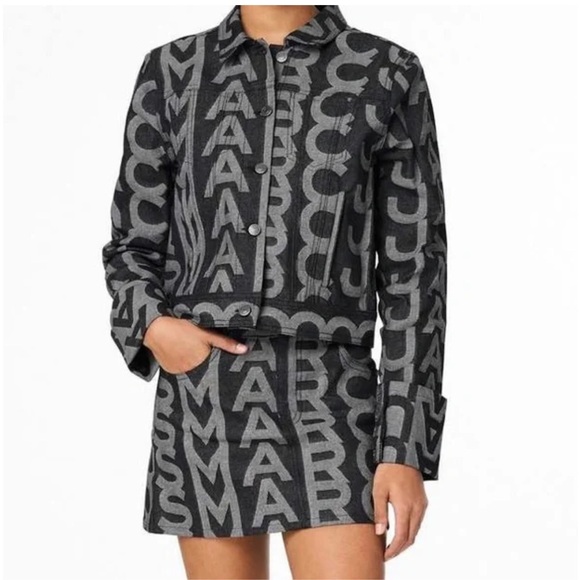 Marc Jacobs THE MONOGRAM Denim Mini Skirt - 2022 - Picture 7 of 8